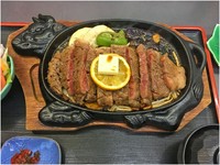 松阪牛といえばサーロイン！ご予算に応じて、注文を受けてからお肉を切り出しております。（ご飯・サラダ付き）
