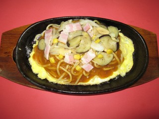 鉄板あんかけパスタ