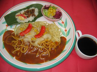 あんかけワンプレートランチ 850yen