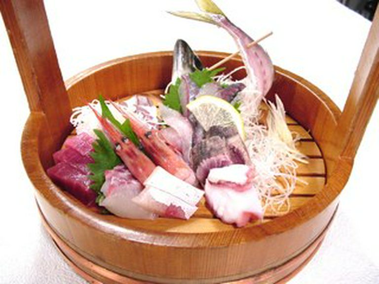 鮮度抜群のお造り