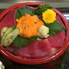 ウニ鉄火丼