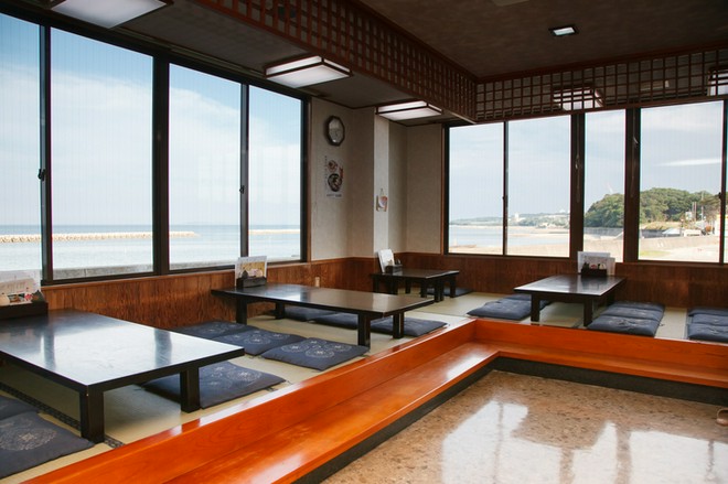 海が見える