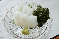 イカの刺身、ヤリイカソーメン、イカゲソの唐揚げ、ヤリイカ、アオリイカの一匹丸ごと料理