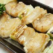 トントロを使った贅沢なねぎまです