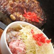 創業以来かわらない味の自慢のもんじゃです。よく焼き、香ばしぐらいがとても美味しいです