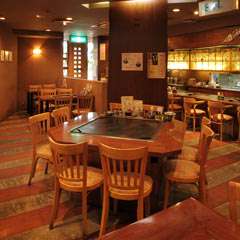 気の合う友達との食事会にも最適。