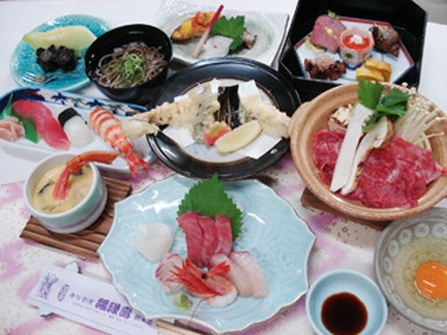 会席　4000円＋税