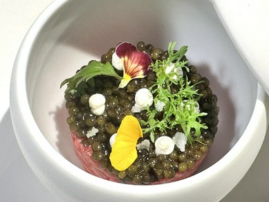 特選コース　フレッシュなモモ肉のタルタル