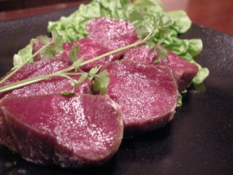 エゾ鹿あみ焼きステーキ