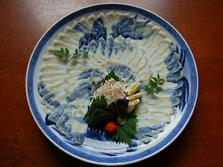 ふぐ薄造り