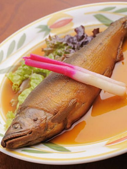 旬の味をどうぞ!『アユの煮浸し』