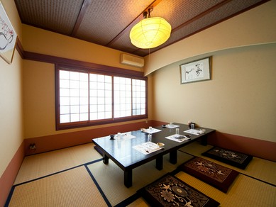 接待に適した和の空間、女性同士の会合にもぴったり