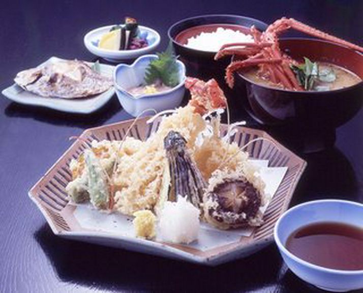 伊勢えび天ぷら定食　\2950