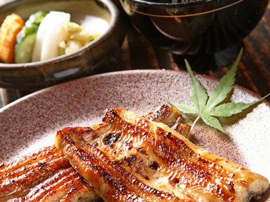 こだわりのわさび醤油でいただく『しら焼』（二枚）　　