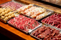 【肉類】
ねぎま つくね はつ
砂肝 レバー とり皮
牛しそ
【野菜巻】
あすぱら なす えのき
しいたけ ししとう
※仕込みの都合上本数に限りがある為
なるべく前日にご予約お願いします。