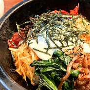 女子人気の石焼ビビンバ