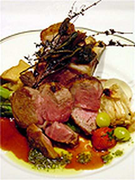 仔羊のロースト