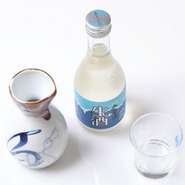 冷酒、２合徳利をご用意しています