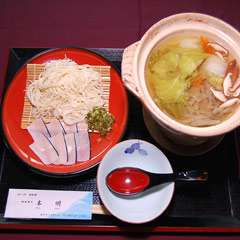 鯨とソーメン鍋