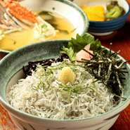湘南御当地メニューしらす丼