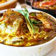 サフランライス入り