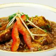 サーモンとマスタードオイル