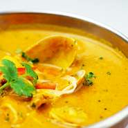 ほたて・イカ・あさりが入っています