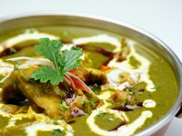 ほうれん草とチキン