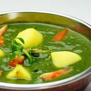 ほうれん草とじゃがいも