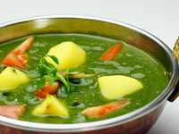 ほうれん草とじゃがいも