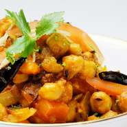 チャナ豆のカレー