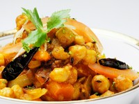 チャナ豆のカレー