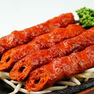 野菜入り子羊肉のつくね