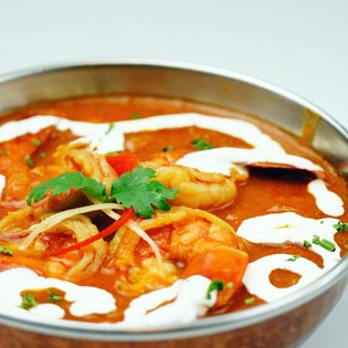 魚介の旨みたっぷりな『えびトマトカレー』