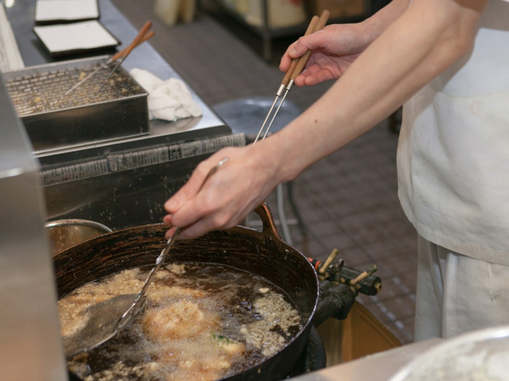 白絞油を使った食べやすい天ぷら