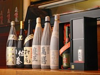 地酒各酒・幻の焼酎多数ご用意しております。