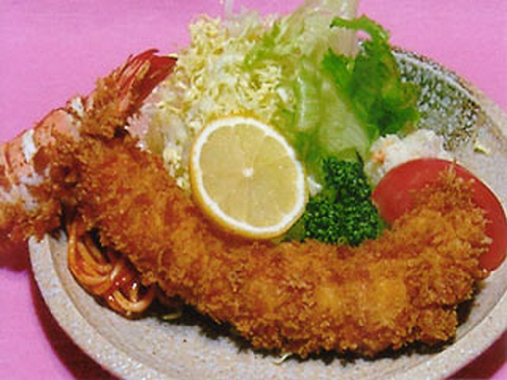 驚きの大きさと海老のうまみを！