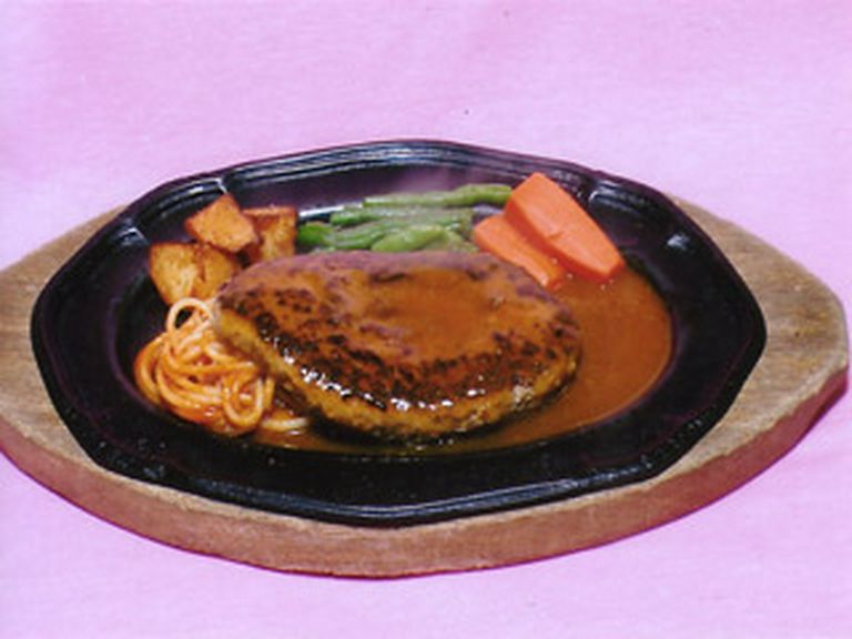 自家製デミのやわらかハンバーグ