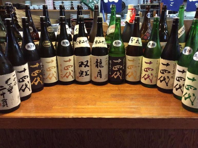 おすすめは【十四代】とにかく種類が豊富！！