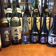 日本酒と焼酎の豊富さには自信があります！