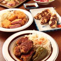 毎朝市場で仕入れた食材で優しくてあたたかい料理が楽しめます