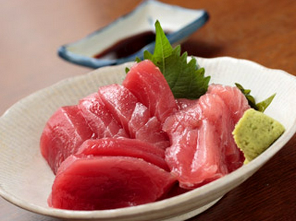 まぐろの刺身