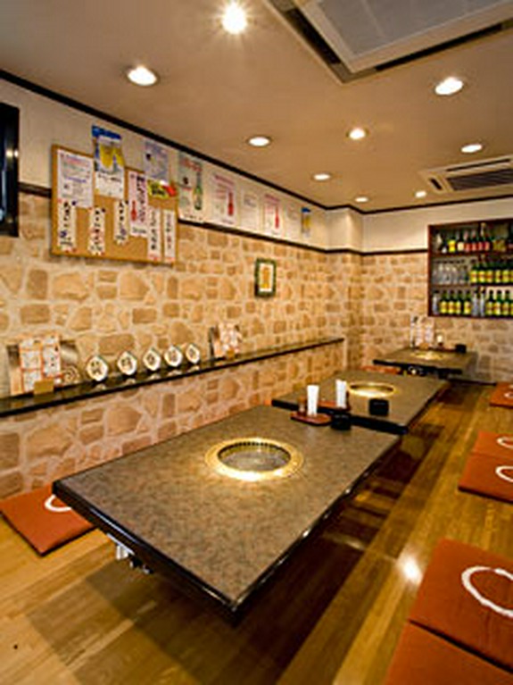 御座敷席で落ち着いてゆっくりと。