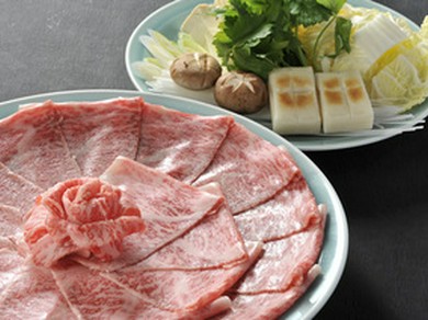 大分名物、豊後牛のしゃぶしゃぶ、すきやき！