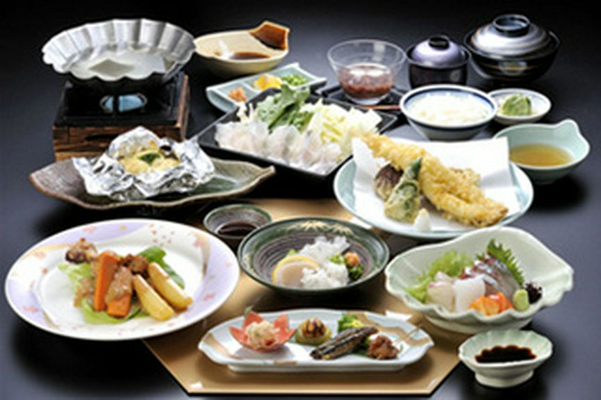 新鮮なものばかり！季節の会席料理
