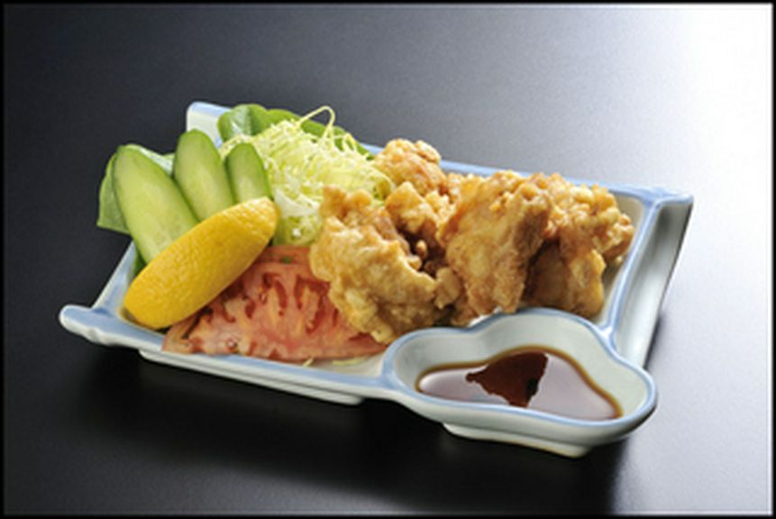 「とりの唐揚げ」 一品ものも豊富です