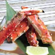 本タラバ蟹を使用