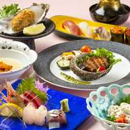 料理内容は時期によって異なります。