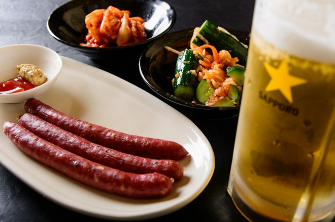 ビールにこだわっている