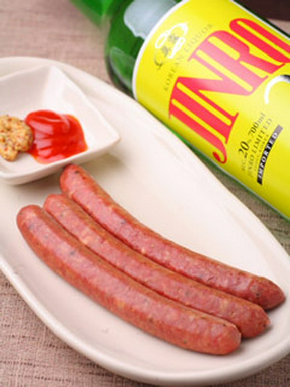 自家製の「牛タンウィンナー」